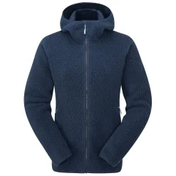 RAB Fleece- Og Uldtrøjer<Womens Shearling Hoody Blå (DEEP INK)