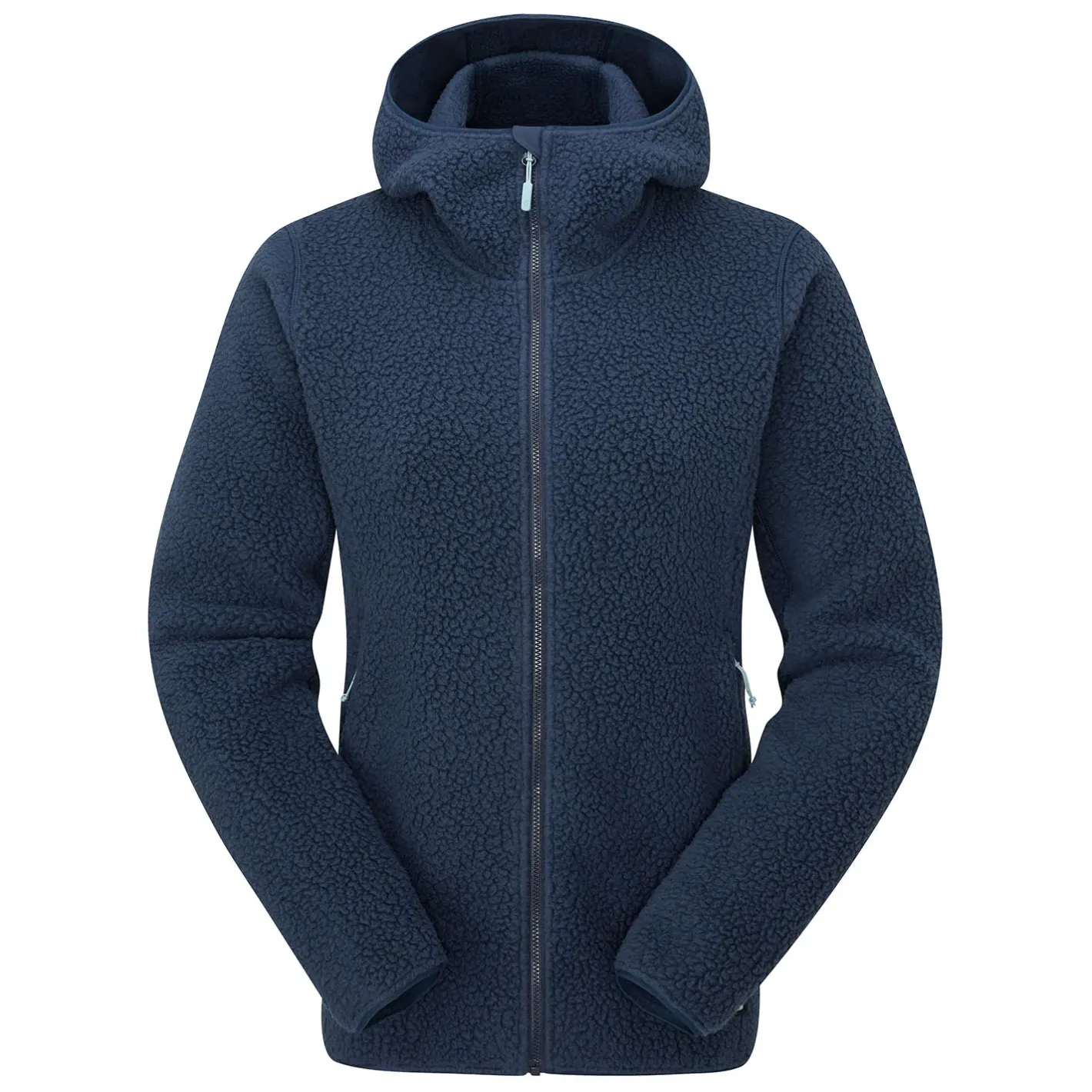 RAB Fleece- Og Uldtrøjer<Womens Shearling Hoody Blå (DEEP INK)