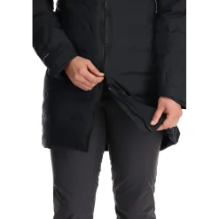 RAB Varme Jakker<Womens Valiance Parka Sort (BLACK)