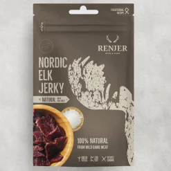 Renjer Mad<Nordic Elk Jerky Sea Salt
