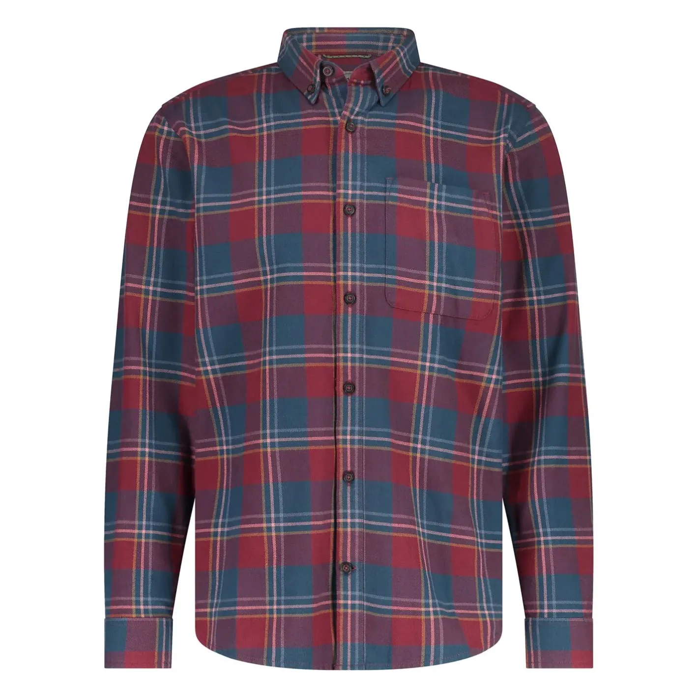 Et Grønnere Valg Skjorter<Royal Robbins Mens Lieback Organic Cotton Flannel L/S