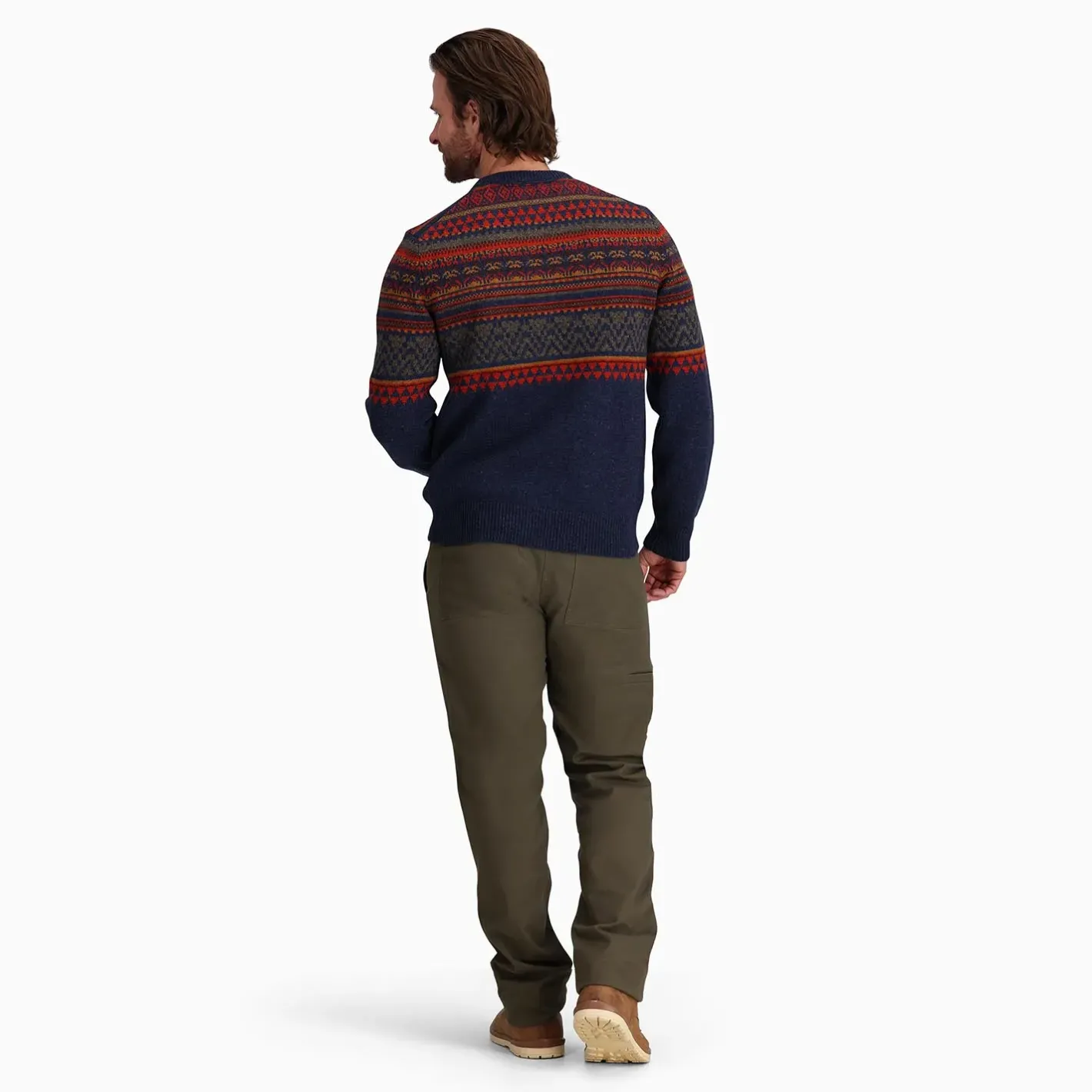 Et Grønnere Valg Sweaters Og Pullovers<Royal Robbins Mens Ponderosa Crew Blå (DEEP BLUE)