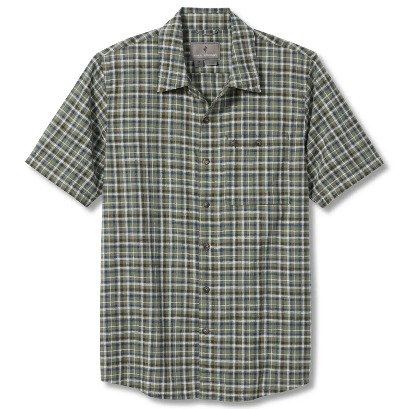 Et Grønnere Valg T-Shirts<Royal Robbins Mens Redwood Plaid S/S