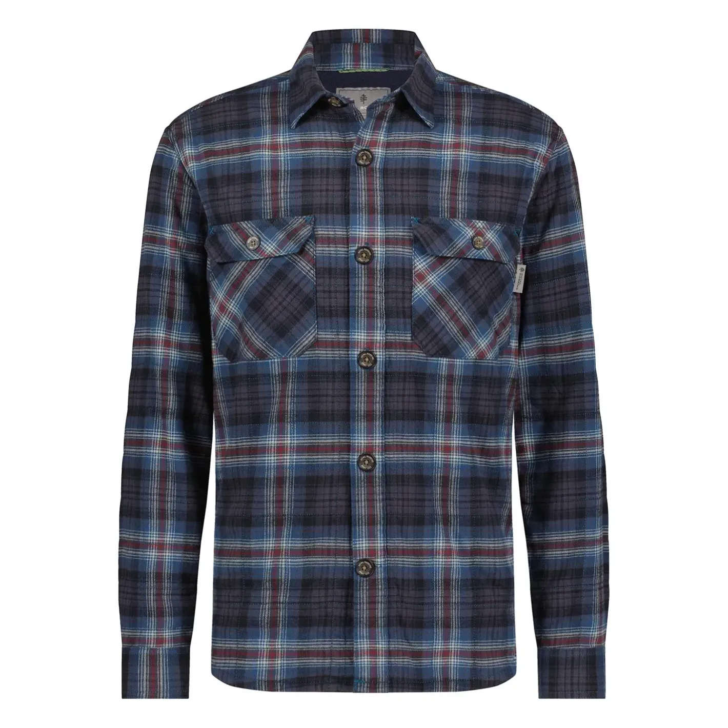 Et Grønnere Valg Skjorter<Royal Robbins Mens Snowcap Lined Flannel L/S