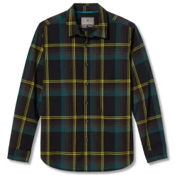 Et Grønnere Valg Skjorter<Royal Robbins Mens Trouvaille Organic Cotton Plaid L/S