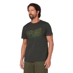 Et Grønnere Valg T-Shirts<Royal Robbins Mens Vintage Patch S/S Grå (CHARCOAL HTR)