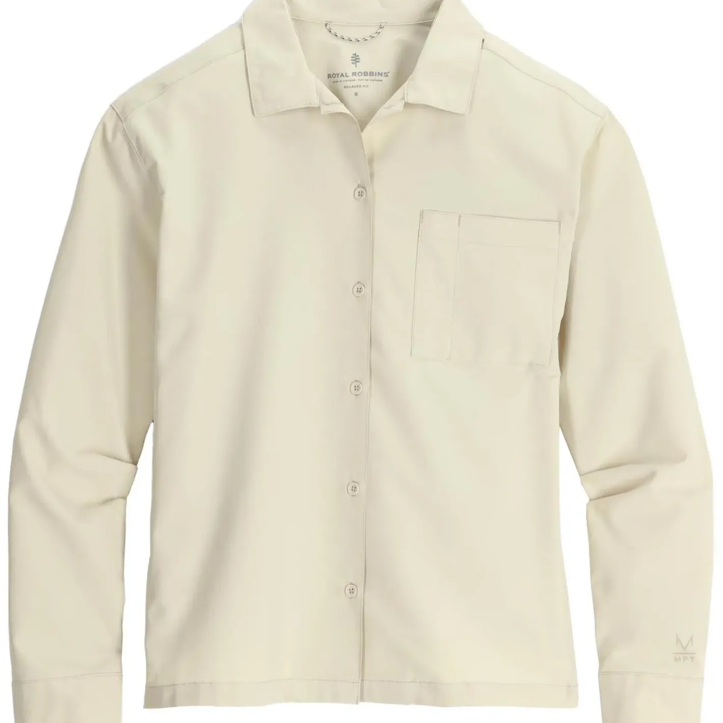 Et Grønnere Valg Skjorter<Royal Robbins Womens Expedition III L/S Beige (SANDSTONE)