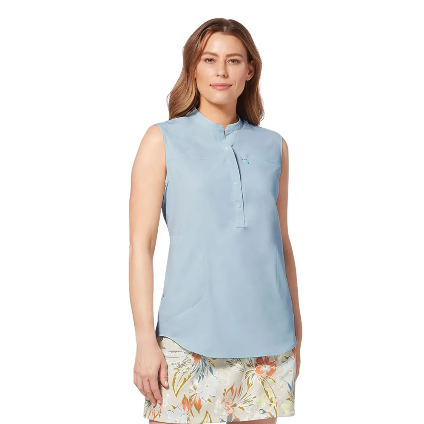 Et Grønnere Valg Skjorter<Royal Robbins Womens Expedition Pro Tunic Blå (SUMMER SKY)