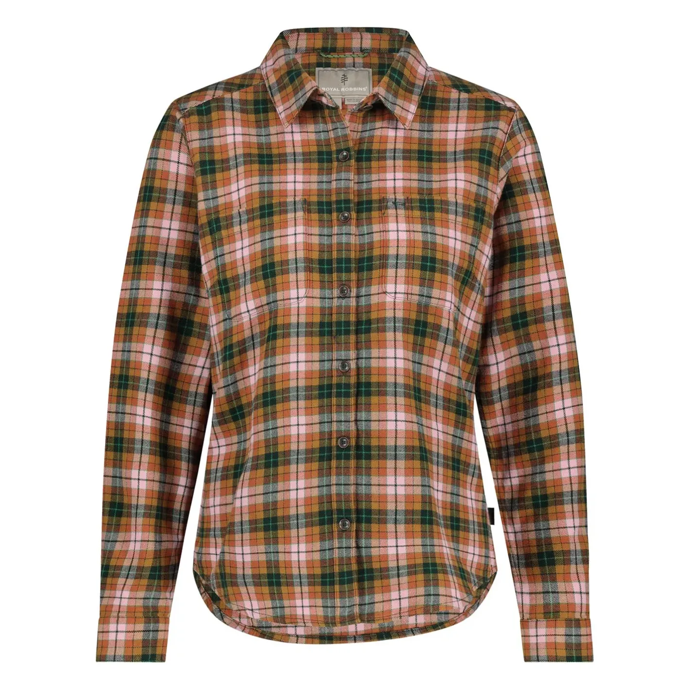 Et Grønnere Valg Skjorter<Royal Robbins Womens Lieback Organic Cotton Flannel L/S