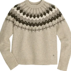 Royal Robbins Sweaters Og Pullovers<Womens Rockcraft Wool Crew Hvid (SANDSTONE SNOWCREEK PT)