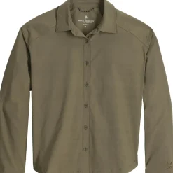 Et Grønnere Valg Skjorter<Royal Robbins Womens Wilder Shirt L/S Grøn (EVERGLADE)