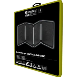 Sandberg Powerbanks Og Solceller<Solar Charger 60W QC3.0+PD+DC