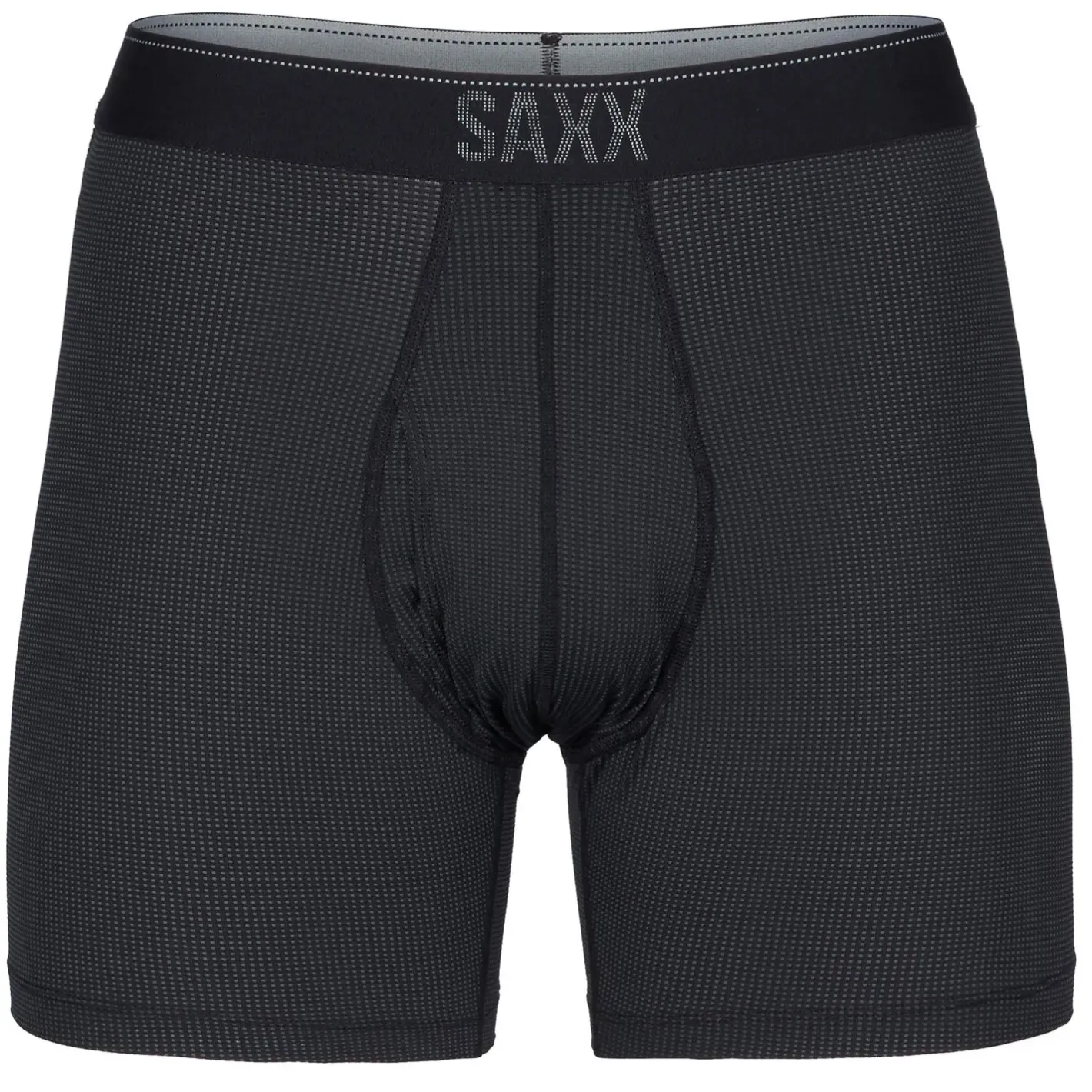 SAXX Uldunderdele<Mens Quest Qdm Boxer Brief Fly 2pk Grå (SUNRISE STRIPE/BLACK II)