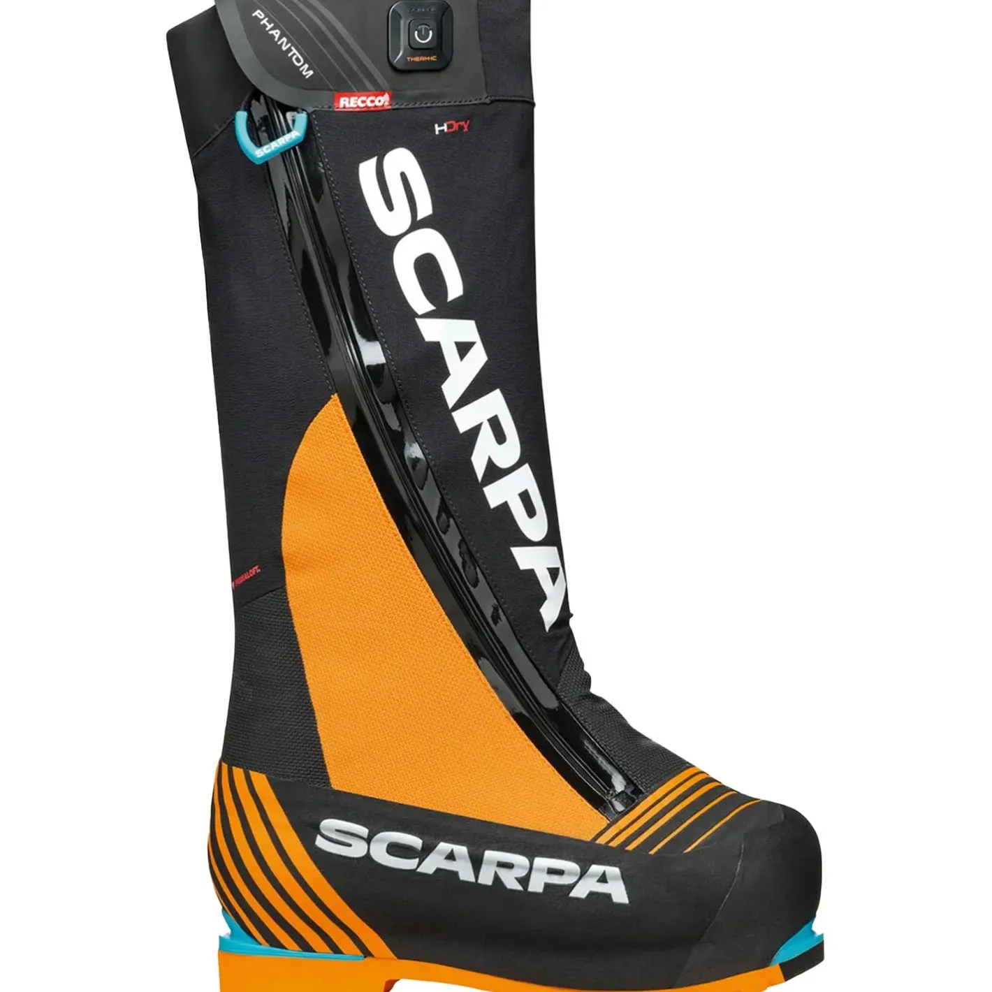 Scarpa Alpinstøvler|Alpinstøvler<Phantom 8000 Thermic HD Sort (BLACK/BRIGHT ORANGE)