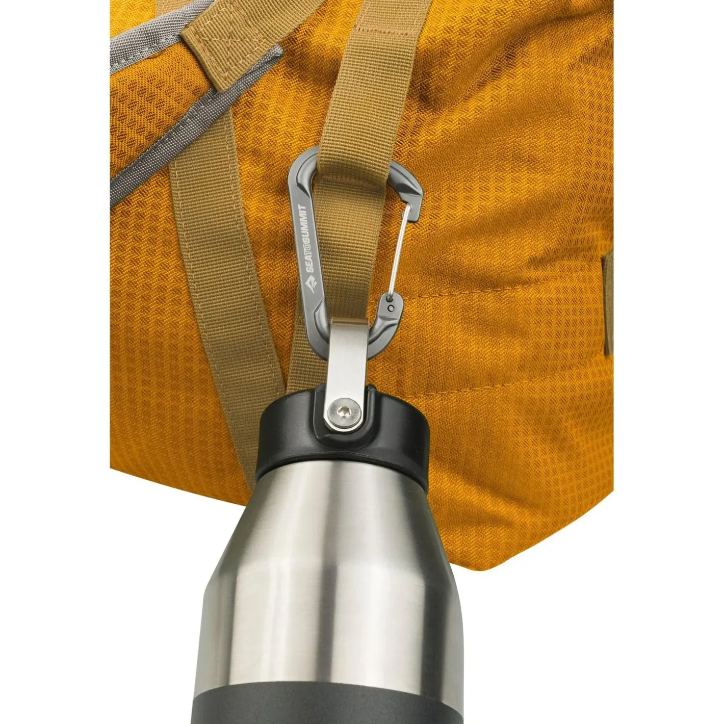 Sea to Summit Tilbehør Til Rejseudstyr<Accessory Carabiner Large 2pak Grå (TITANIUM GREY)