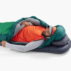 Sea to Summit Dunsoveposer<Ascent -1c Down Sleeping Bag Grøn (RAIN FOREST GREEN)