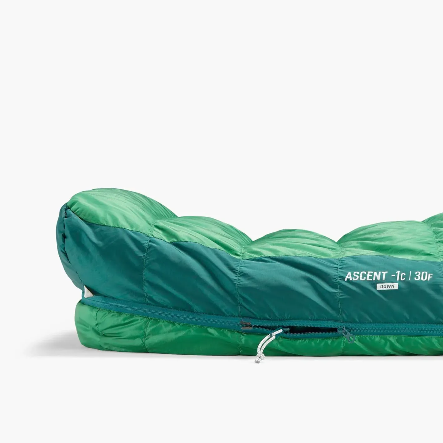 Sea to Summit Dunsoveposer<Ascent -1c Down Sleeping Bag Grøn (RAIN FOREST GREEN)