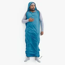 Sea to Summit Lagenposer<Breeze Mummy Liner W/Drawcord Compact