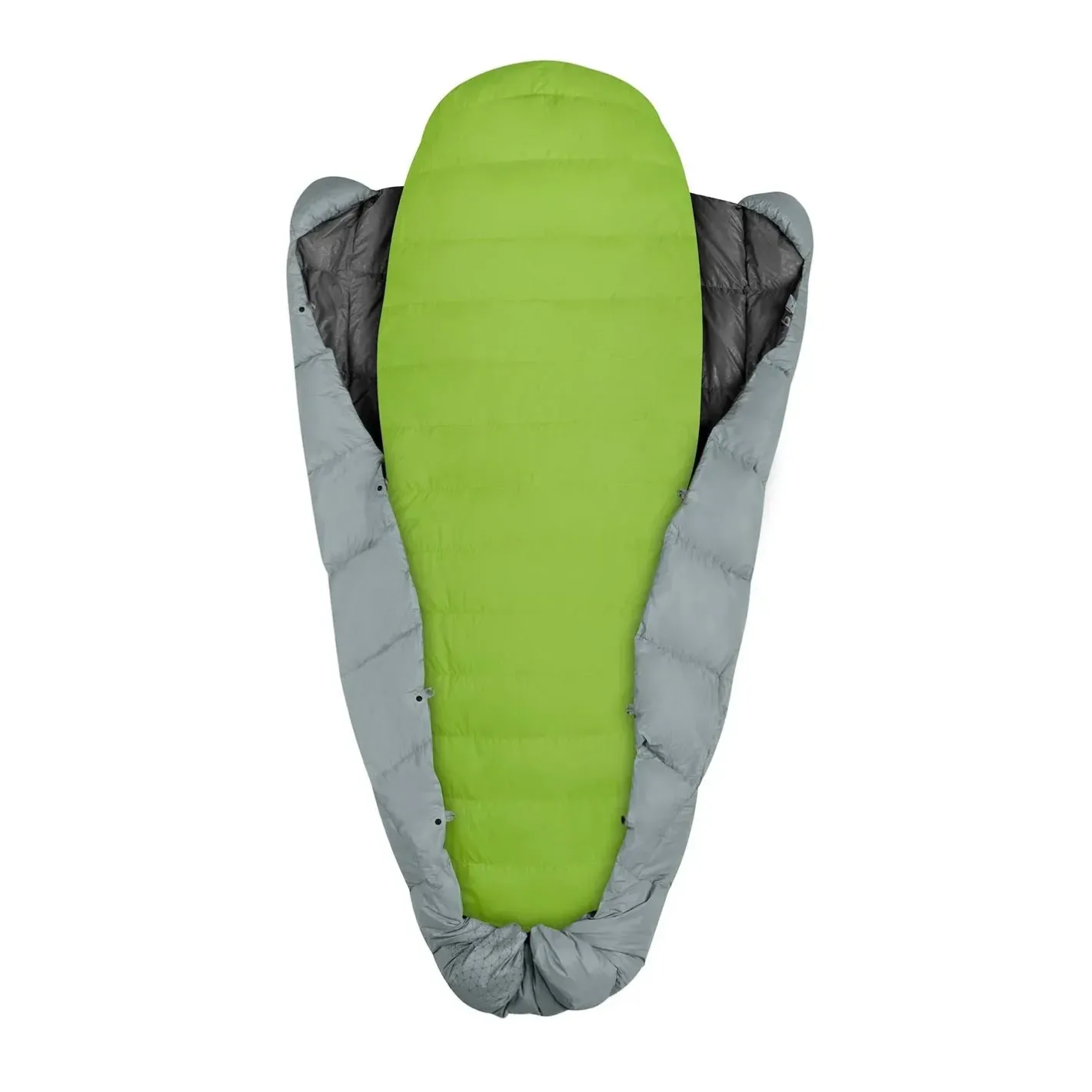 Sea to Summit Lagenposer<Cinder Cd1 Integrated Down Quilt Large Grå (PALE GREY/DARK GREY)
