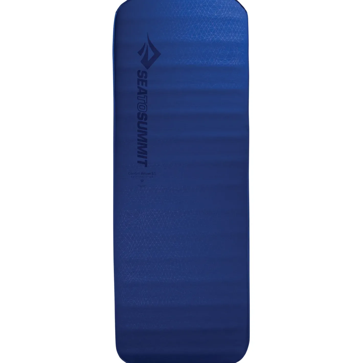 Sea to Summit Oppustelige Liggeunderlag<Comfort Deluxe Self Inflating Large Wide Blå (BYRON BLUE)