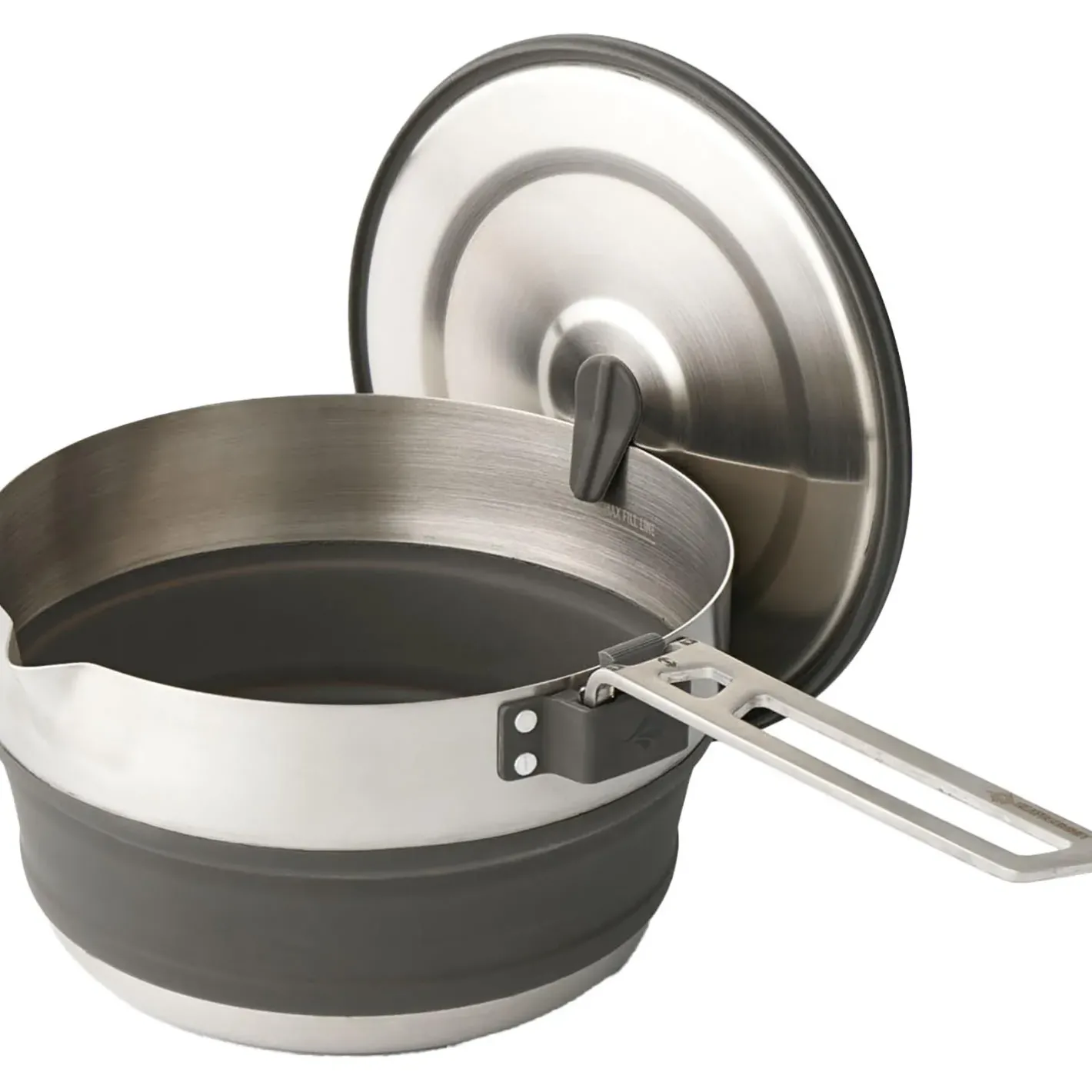 Sea to Summit Gryder Og Pander<Detour Collapsible Pouring Pot 1,8l Grå (STAINLESS STEEL)