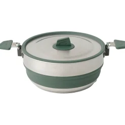 Sea to Summit Gryder Og Pander<Detour Collapsible Pot 3l Grå (STAINLESS STEEL)