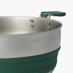 Sea to Summit Gryder Og Pander<Detour Collapsible Pot 3l Grå (STAINLESS STEEL)