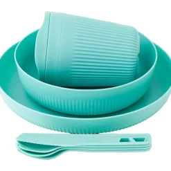 Sea to Summit Bestik, Tallerkener Og Kopper<Passage Dinnerware Set 1 Pers (7 Pcs) Blå (AQUA SEA BLUE)