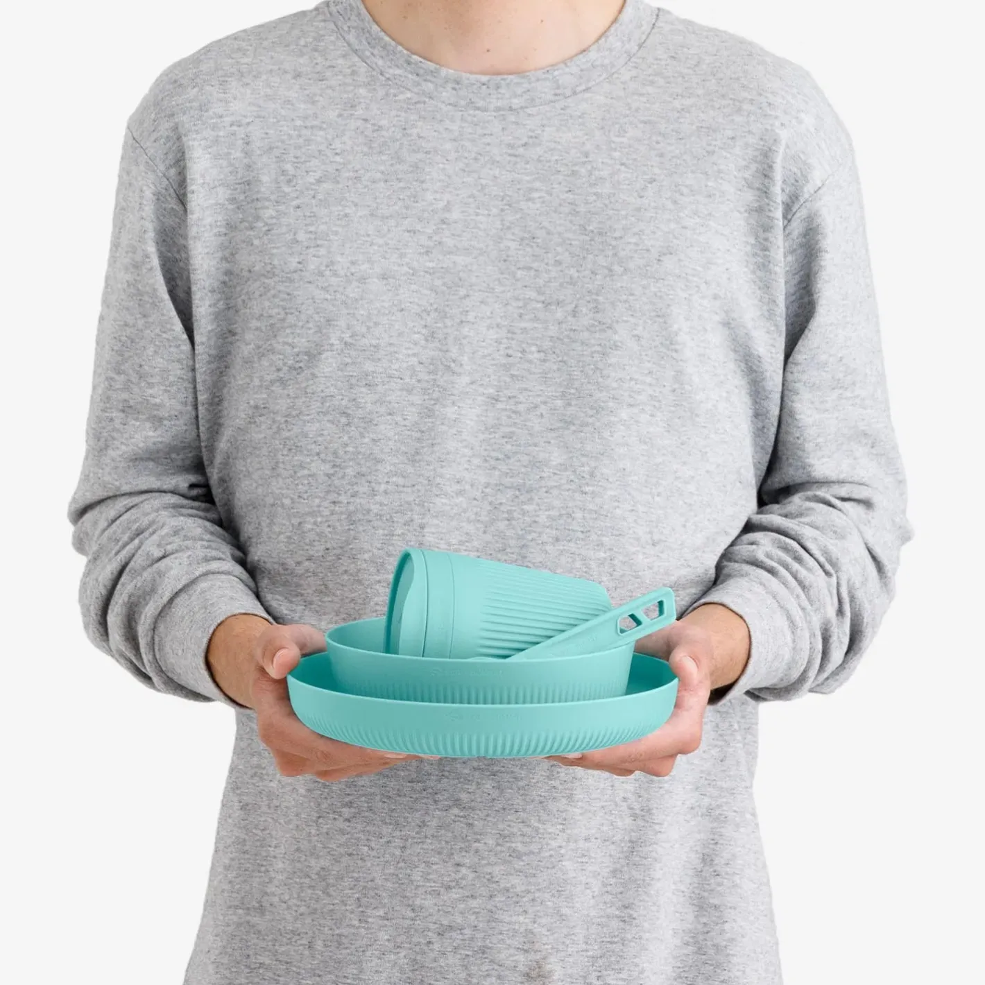 Sea to Summit Bestik, Tallerkener Og Kopper<Passage Dinnerware Set 1 Pers (7 Pcs) Blå (AQUA SEA BLUE)