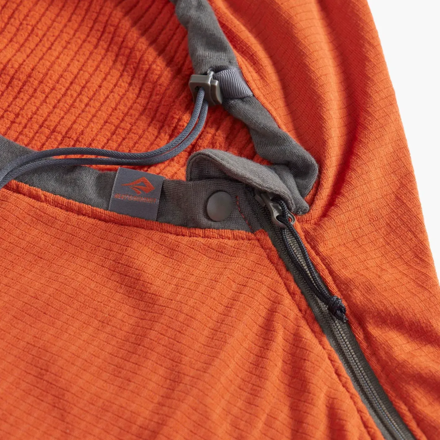 Sea to Summit Lagenposer<Reactor Fleece Liner Mummy W/Drawcord Rød (PICANTE RED)