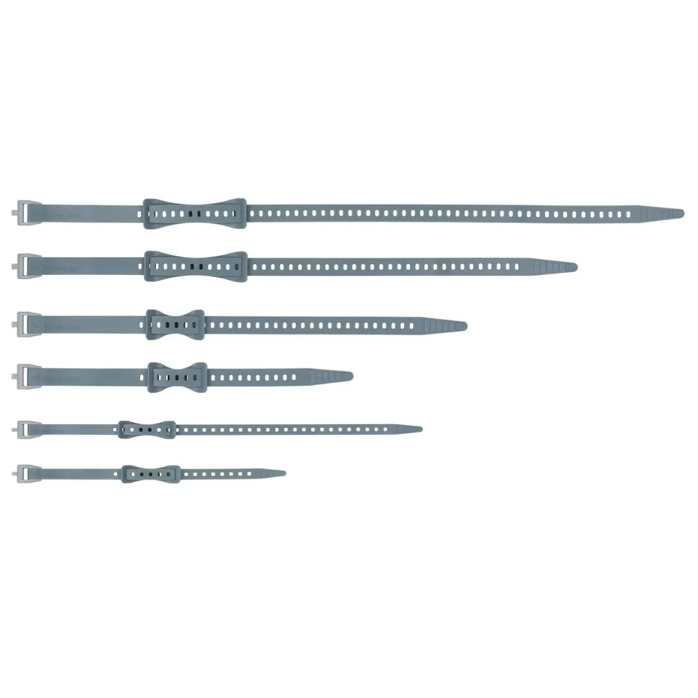 Sea to Summit Tilbehør Til Rygsække<Stretch-loc 18 - 12mm X 450mm 2 Pack Grå (CHARCOAL)