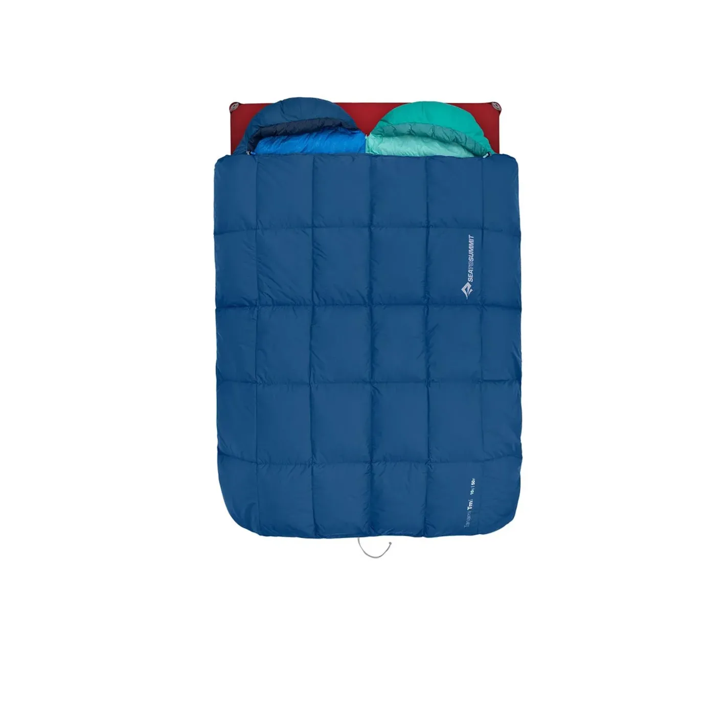 Sea to Summit Lagenposer<Tanami TmII Down Camping Comforter Queen Blå (NAVY DARK BLUE)