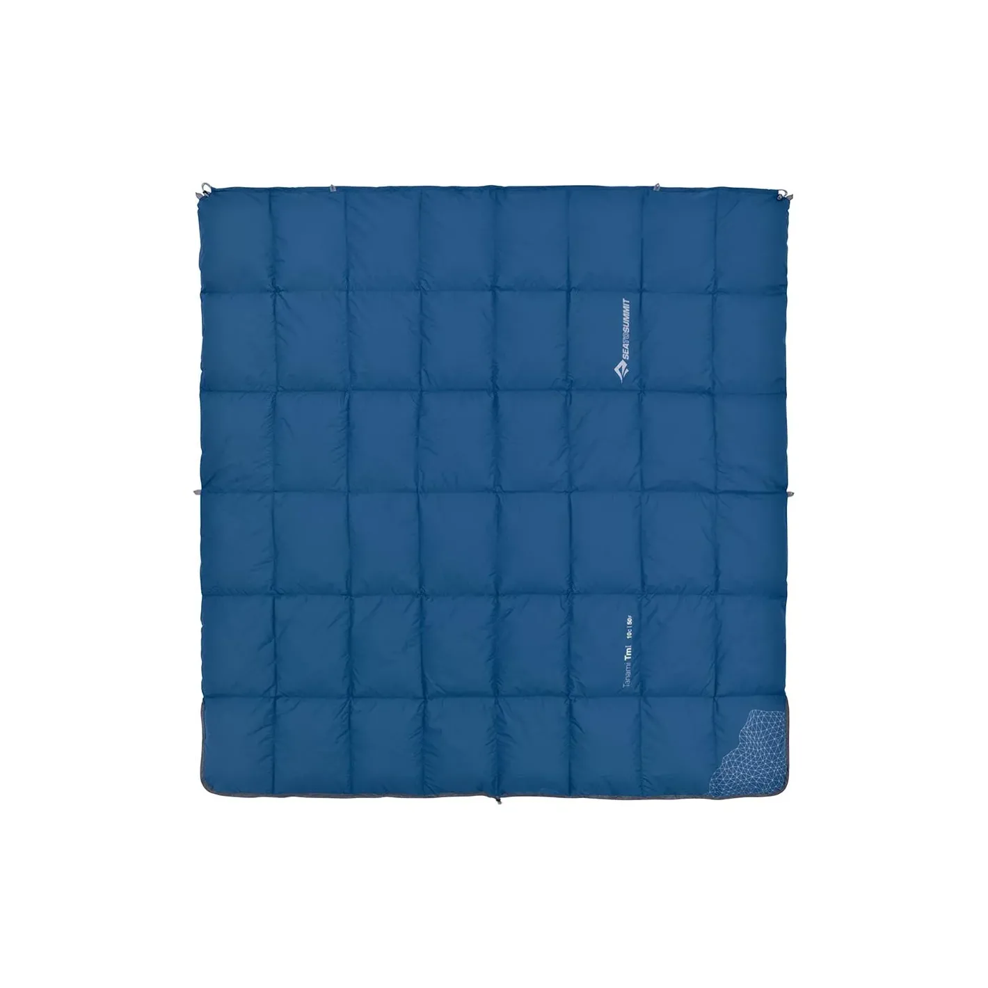 Sea to Summit Lagenposer<Tanami TmII Down Camping Comforter Queen Blå (NAVY DARK BLUE)
