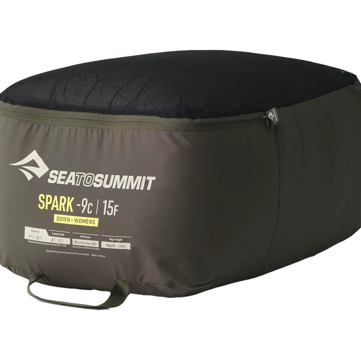 Sea to Summit Dunsoveposer<Womens Spark -9c Down Sleeping Bag Grå (PEWTER GREY)