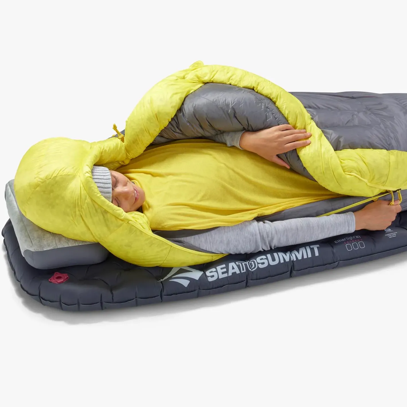 Sea to Summit Dunsoveposer<Womens Spark -9c Down Sleeping Bag Grå (PEWTER GREY)