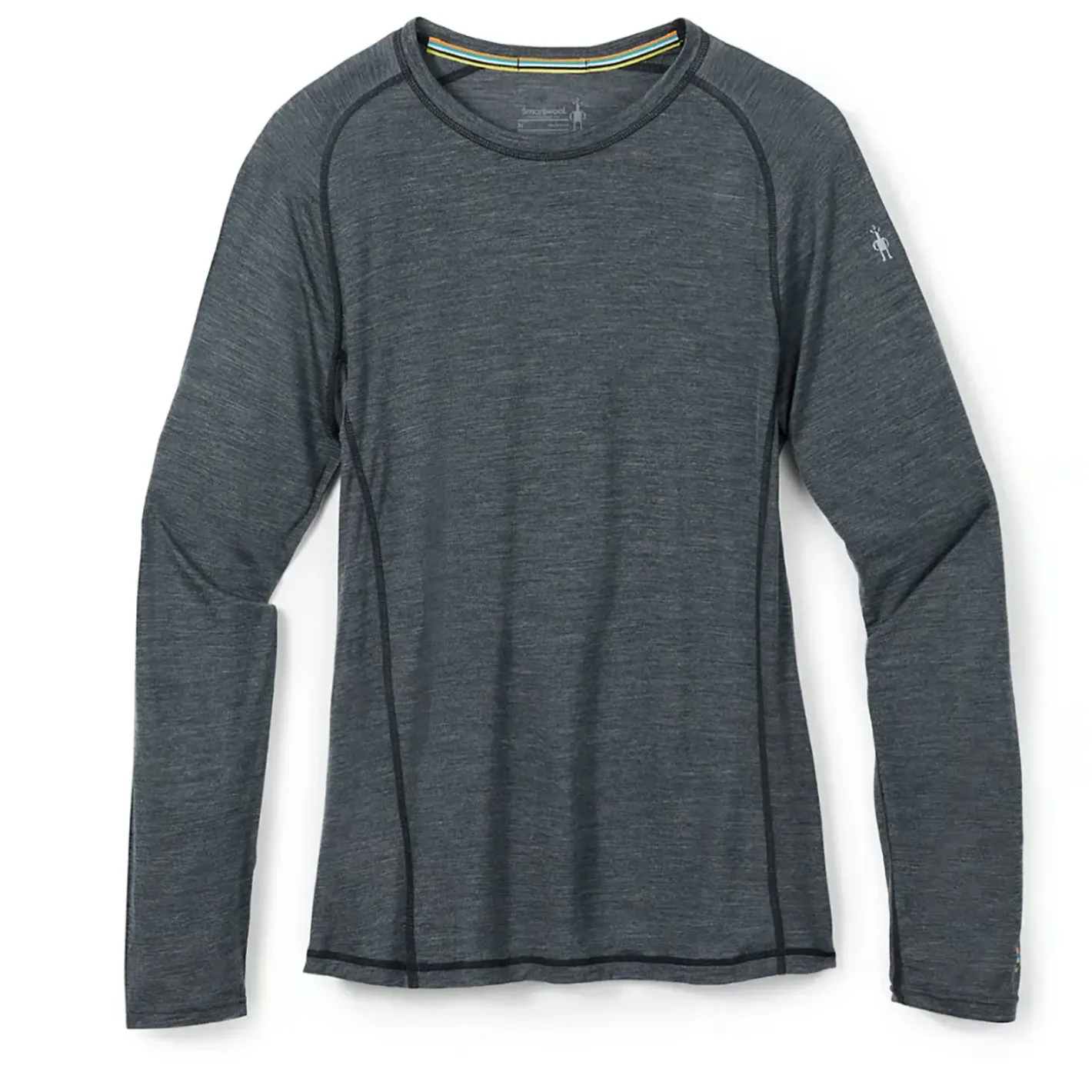 Smartwool T-Shirts<Mens Active Ultralite Long Sleeve Grå (CHARCOAL HEATHER)