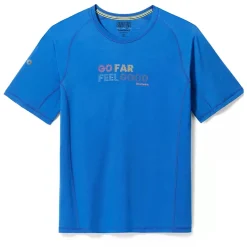 Smartwool T-Shirts<Mens Active Ultralite Graphic S/S Tee Blå (BLUEBERRY HILL)