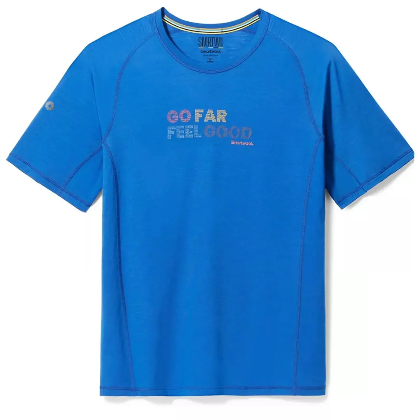 Smartwool T-Shirts<Mens Active Ultralite Graphic S/S Tee Blå (BLUEBERRY HILL)