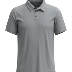 Smartwool T-Shirts<Mens Short Sleeve Polo Grå (LIGHT GRAY HEATHER)