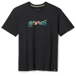 Smartwool T-Shirts<Mens Sockeye Season Graphic S/S Tee Sort (BLACK)