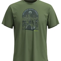 Smartwool T-Shirts<Mens Streets To Peaks Graphic S/S Tee Grøn (FERN GREEN)
