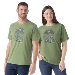 Smartwool T-Shirts<Mens Streets To Peaks Graphic S/S Tee Grøn (FERN GREEN)