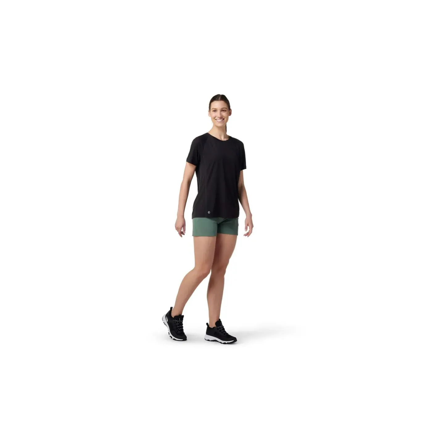 Smartwool T-Shirts<Womens Active Ultralite Short Sleeve Sort (BLACK)
