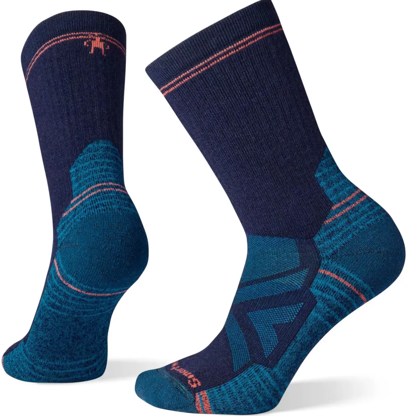Et Grønnere Valg Tekniske Sokker|Tekniske Sokker<Smartwool Womens Hike Full Cushion Crew Blå (DEEP NAVY)