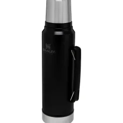 Stanley Termoflasker Og Termokopper<Classic Vacum Bottle 1,0L Sort (MATTE BLACK)