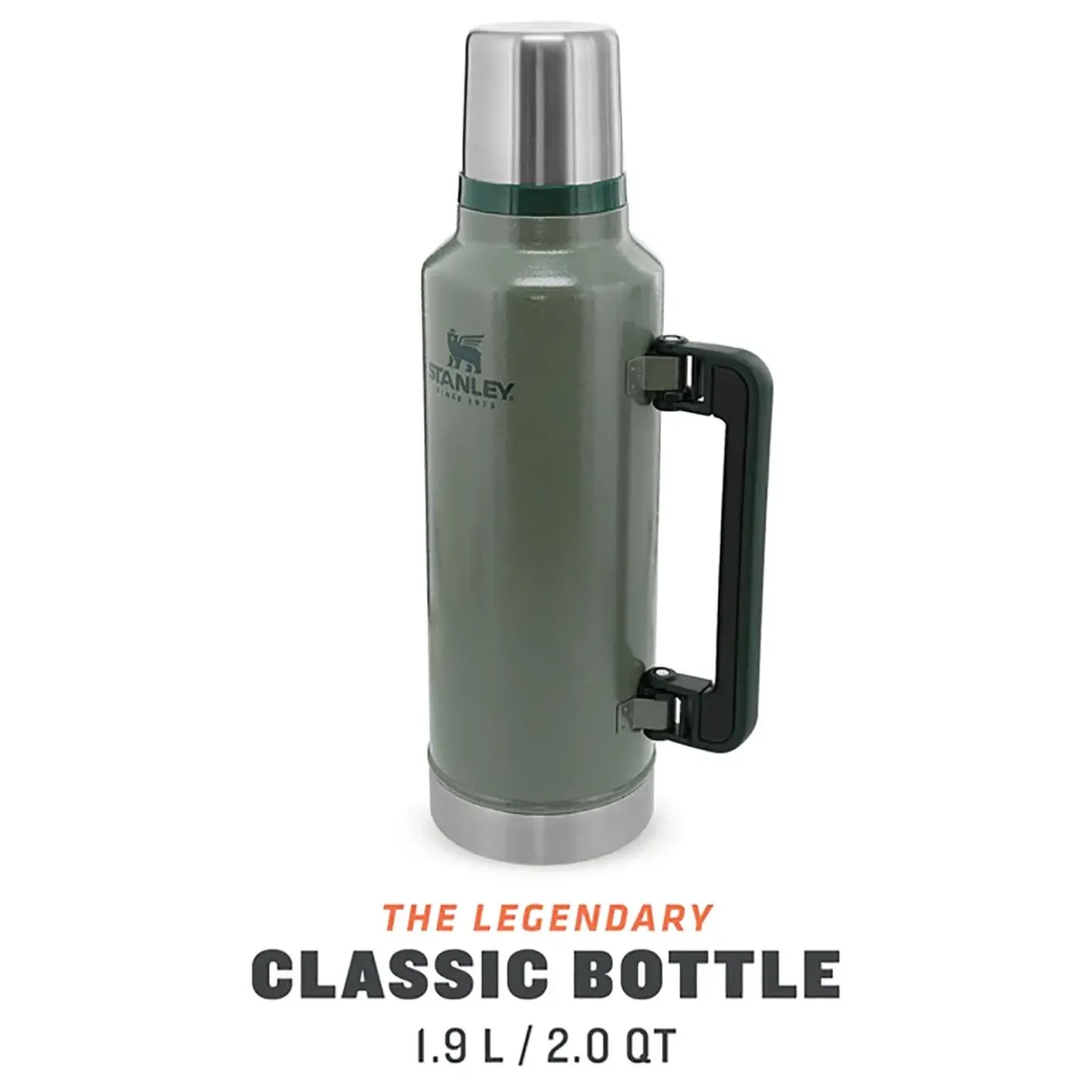 Stanley Termoflasker Og Termokopper<Legendary Classic Bottle 1,9 L Grøn (HAMMERTONE GREEN)