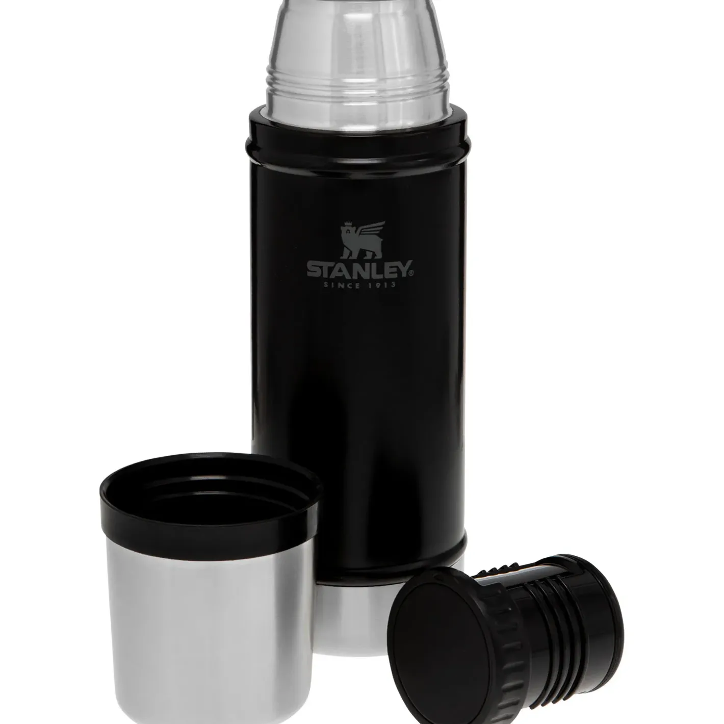 Stanley Termoflasker Og Termokopper<Legendary Classic Bottle 0,47l Sort (MATTE BLACK)