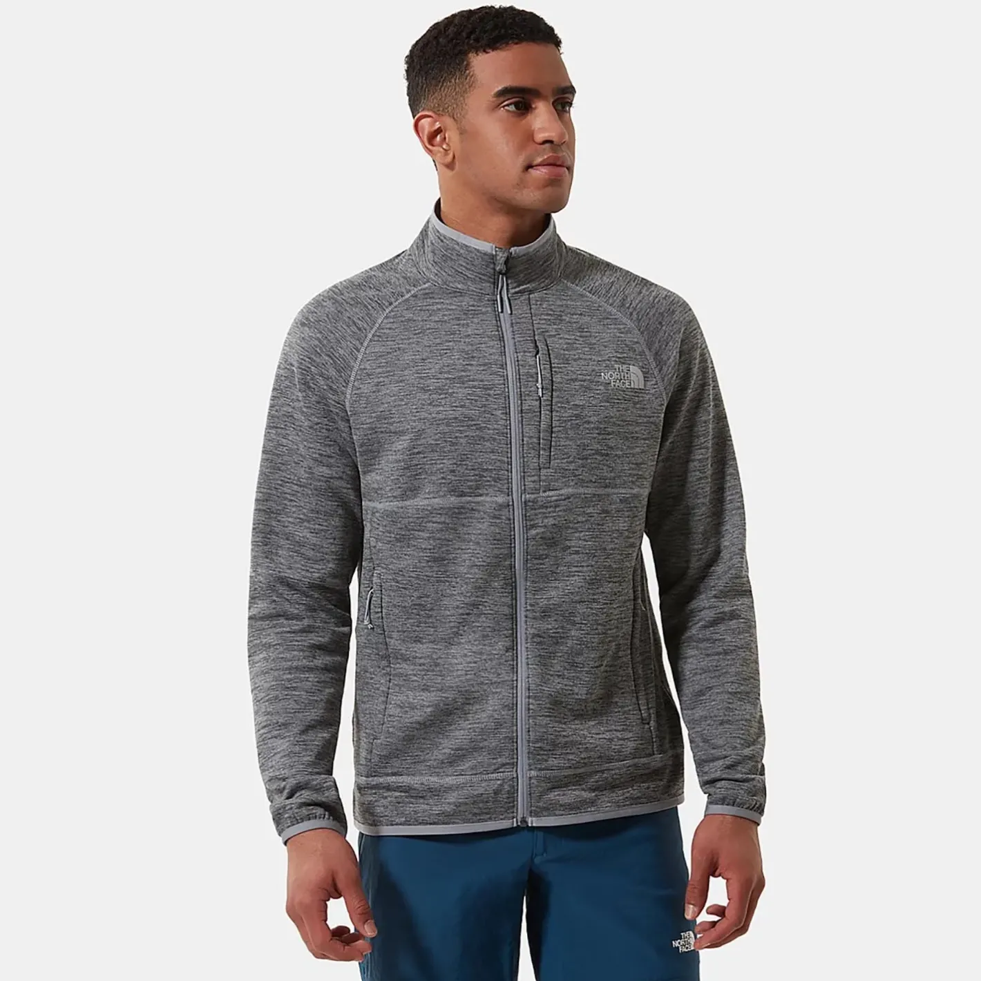 The North Face Sweaters Og Pullovers<Mens Canyonlands 1/2 Zip Grå (TNF MEDIUM GREY HEATHER)