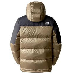 The North Face Varme Jakker<Mens Diablo Recycled Down Hoodie Beige (ALMOND BUTTER/TNF BLACK)