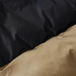 The North Face Varme Jakker<Mens Diablo Recycled Down Hoodie Beige (ALMOND BUTTER/TNF BLACK)